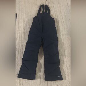 Lands' End Kids Navy Snow Bib Overalls